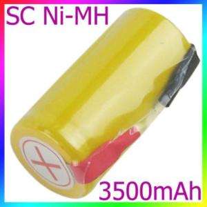 New 1.2V 3500mAh SC Ni MH Rechargeable Battery #8778  