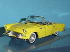 1955 FORD THUNDERBIRD 132 YELLOW with WHITE TOP