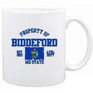   Property Of Biddeford / Athl Dept  Maine Mug Usa City