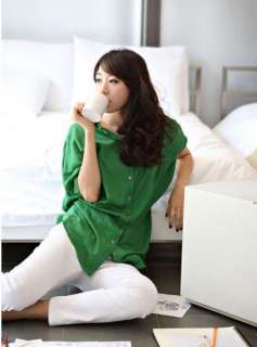 New Korea Womens Batty Sleeve Casual T shirts Tops 5021  