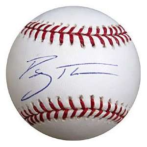  Brad Thompson Autographed/Signed Baseball 