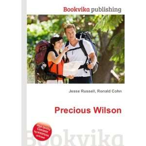  Precious Wilson Ronald Cohn Jesse Russell Books