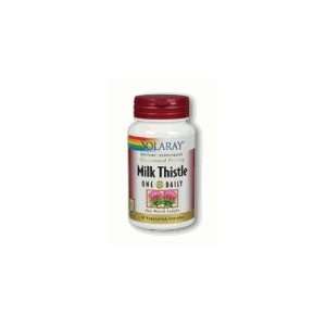 Solaray Milk Thistle Seed Extract Milk Thistle One Daily 30 Caps, 350 