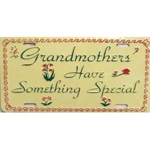    Grandmothers Have Something Special License Plate Automotive