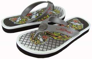 Ed Hardy Youth Beachcomber Sandals Choice of 3 Colors 884456043640 