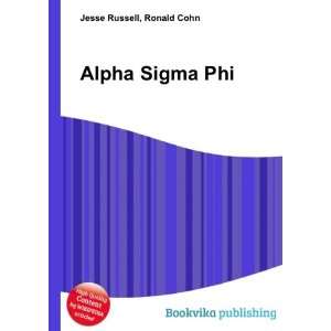  Alpha Sigma Phi Ronald Cohn Jesse Russell Books
