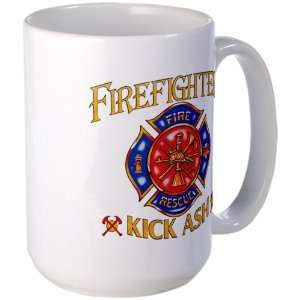   Coffee Drink Cup Firefighters Kick Ash   Fire Fighter 