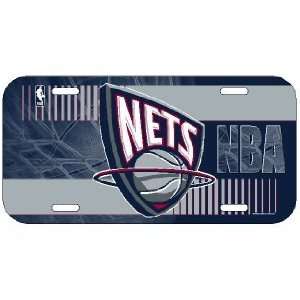   New Jersey Nets License Plate   NBA License Plates