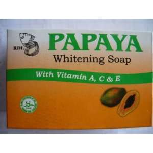 Papaya Whitening Soap with Vitamin A,C,&E Beauty