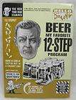 Beer My Favorite 12 Step Program Metal Sign New