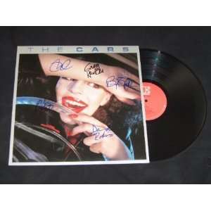 The Cars   The Cars Signed Autographed Record Album Vinyl 