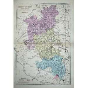   Map Buckinghamshire Plan Windsor Aylesbury Chesham
