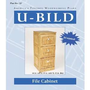   Filing Cabinet, Plan No. 727 (Woodworking Plan)