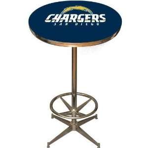    Imperial International San Diego Chargers Pub Table