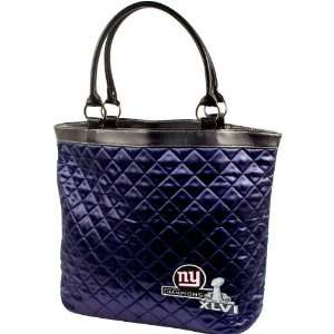 Little Earth New York Giants Super Bowl XLVI Champions Quilted Tote 