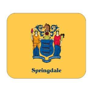  US State Flag   Springdale, New Jersey (NJ) Mouse Pad 