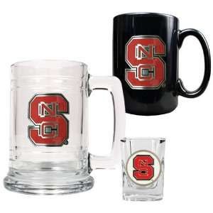 North Carolina State Wolfpack NCAA 15oz Tankard, 15oz Ceramic Mug 