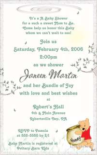 adorable invitations based on the beloved character pooh perfect for 