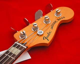 New Fender® Deluxe Jaguar® Bass, Cobalt Blue, Rosewood Fretboard 