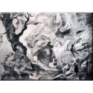  The Sacrifice Of Isaac 16x12 Streched Canvas Art by Rubens 