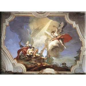 The Sacrifice of Isaac 16x12 Streched Canvas Art by Tiepolo, Giovanni 