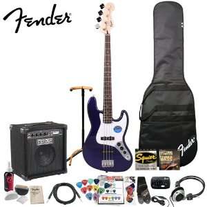   Squier Bass Strings, Ultra Stand, Fender Bass Care Kit & Fender/GO DPS