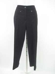 ELLIOTT LAUREN Black Straight Pants Slacks Size 2  
