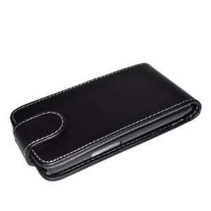 com Mobile Palace  Black premium leather quality case for blackberry 