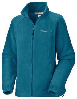   COLUMBIA Fleece Jacket ~SM~Small~Turquoise~NEW~TAGs~Benton Springs