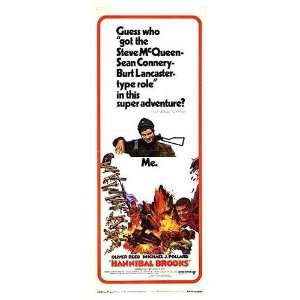  Hannibal Brooks Original Movie Poster, 14 x 36 (1969 