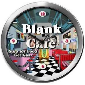  BLANK 14 Inch Cafe Metal Clock Quartz Movement Kitchen 