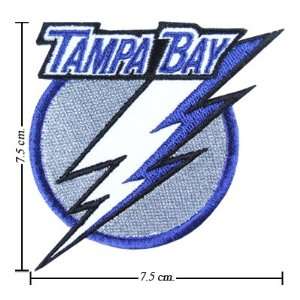  Tampa Bay Lightning Logo Embroidered Iron on Patches Kid Biker Band 