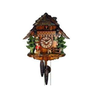    Cuckoo Clock Black Forest House with Goatherd