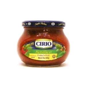 Cirio Basil Tomato Sauce 14 oz  Grocery & Gourmet Food