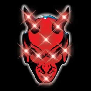  Red Devil Flashing Blinking Light Up Body Lights Pins (25 