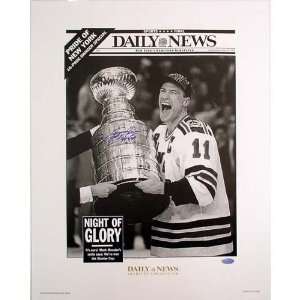  Steiner Sports NHL New York Rangers Mark Messier Replica Daily News 
