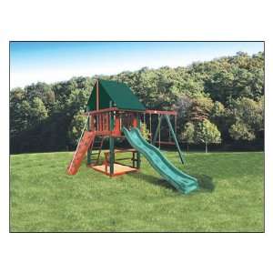   Playsets Blue Ridge Overlook Redwood Playground System Toys & Games