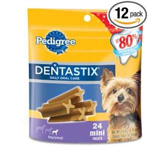 Pedigree Dentastix Daily Oral Care Mini Snack Food for Toy/Small Dogs 