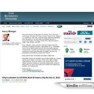   The Business Insider Kindle Store The Business Insider Henry Blodget