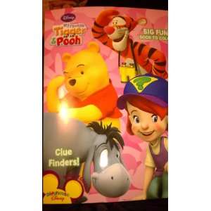 Winnie the Pooh, Clue Finders Fun Book to Color Toys 