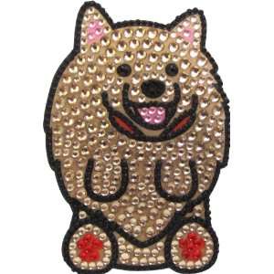  Love Your Breed Rhinestone Sticker, Pomeranian Pet 