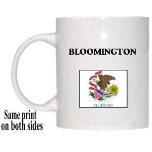    US State Flag   BLOOMINGTON, Illinois (IL) Mug 