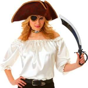  Adult Pirate Ivory Blouse Toys & Games
