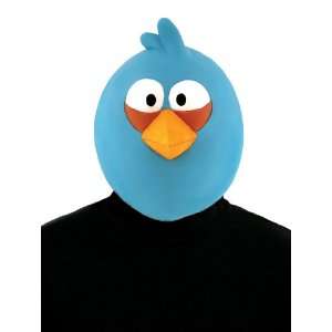   Paper Magic Angry Birds Blue Bird Latex Mask Adult / Blue   One Size