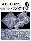 Bestway 351 c.1925 Daffodil Filet Crochet Patterns items in Iva Rose 