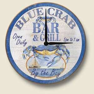 Blue Crab Bar & Grill Clock