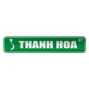 THANH HOA ST  STREET SIGN CITY VIETNAM