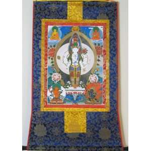  Thangka,Manjusri 