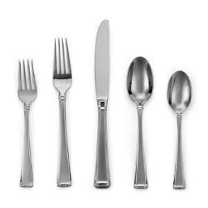  Gorham Column Frosted Stainless Flatware 4 Piece Serving 