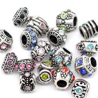   Charms Spacers for European Style Bracelets Fits Pandora, Biagi, Troll